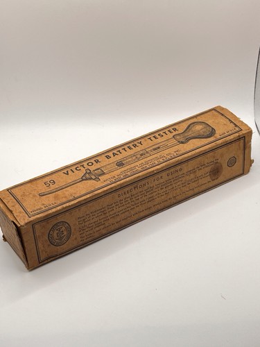 Vtg nos victor - battery, tester